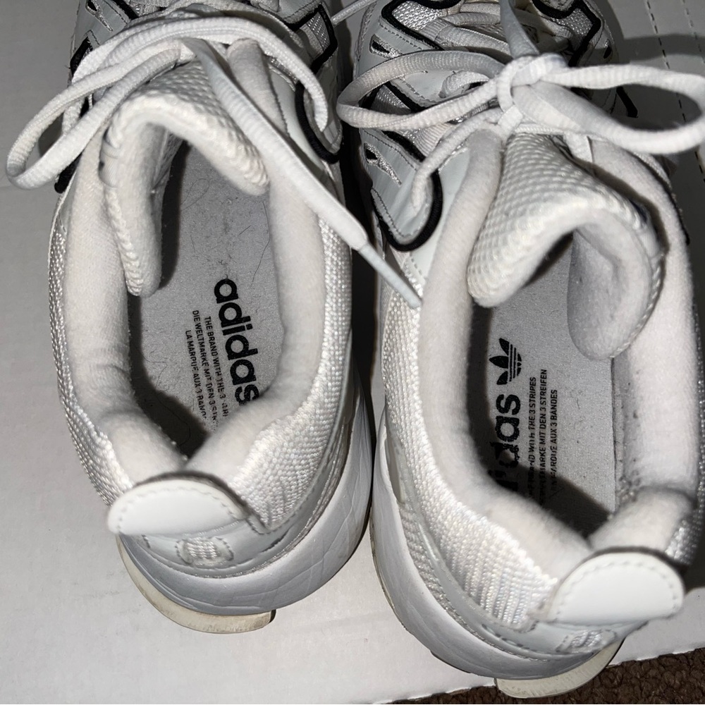 Men's Size 7.5 Adidas Eqt Gazelle Crystal White E… - image 8